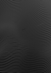 Smooth Distorted Lines Black White Gradient Surface Vertical Abstract Background