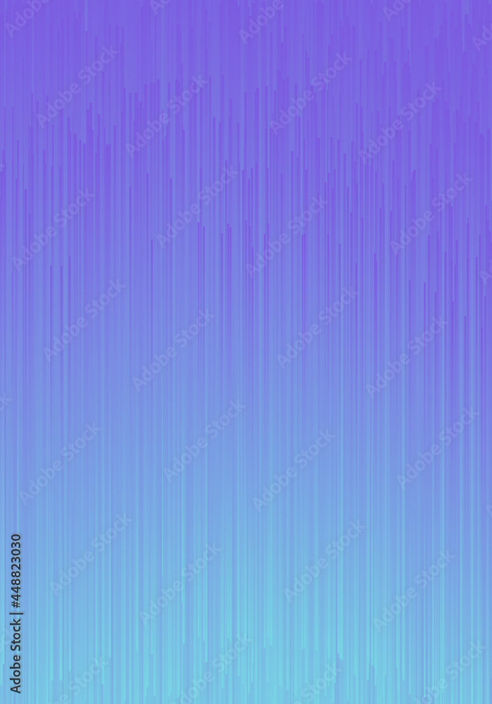 Poster digital glitch art dynamic flow lines violet cyan abstract vertical background design template