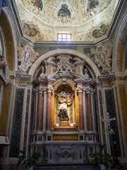 Obraz premium Agrigento Cathedral side chapel