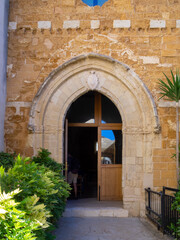 Fototapeta na wymiar Church of Saint Mary of the Greek entrance