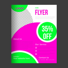 business flyer and corporate flyer design for promotion your company