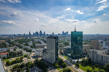 Warszawa © Drone in Warsaw