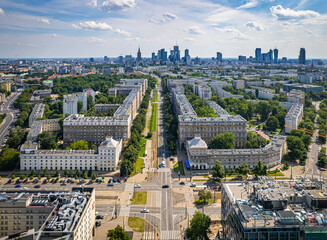 Warszawa © Drone in Warsaw