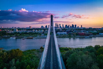 Warszawa © Drone in Warsaw