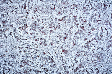 Abstract full frame background of an artificial frost pattern. Abstract pattern of natural ice.
