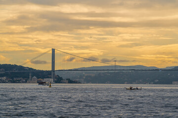 Bosphorus at sunrise.