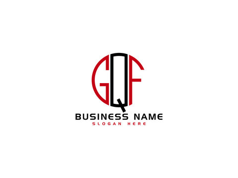 Creative GQF Logo Letter Vector Image Design For Your Business
