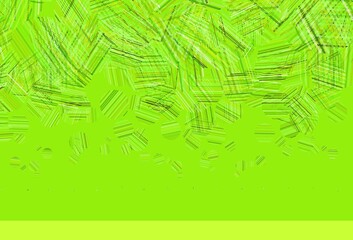 Light Green, Yellow vector layout with circle shapes.