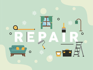 repair lettering home improvement