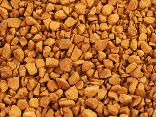 Instant coffee texture background