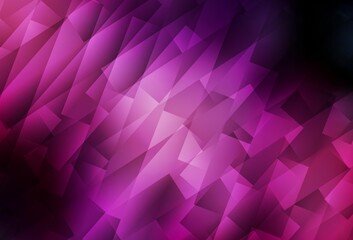 Dark Purple, Pink vector template with rhombus.