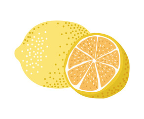 lemon fresh fruit
