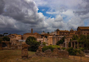 Fototapeta premium ruins of the ancient city