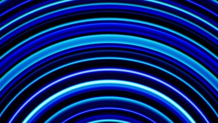 Glowing Blue Light Circle Ring Background