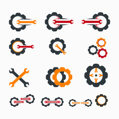set of icons for web