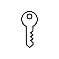 Key icon vector set. Key illustration sign collection.  Key microphone symbol or logo.
