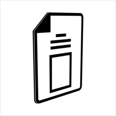 Sheet Icon, Document Icon, Paper Icon