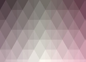 Abstract color Low-Polygones Generative Art background illustration