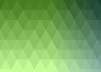 Abstract color Low-Polygones Generative Art background illustration