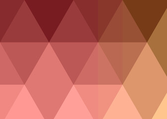 Abstract color Low-Polygones Generative Art background illustration