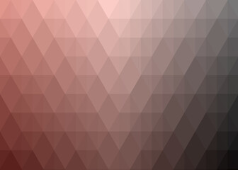 Fototapeta premium Abstract color Low-Polygones Generative Art background illustration