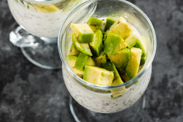 avocado with chia