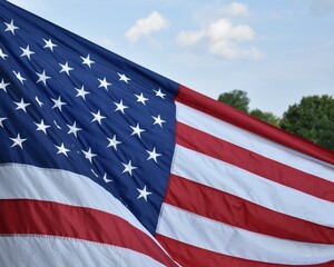 Fototapeta na wymiar American Flag