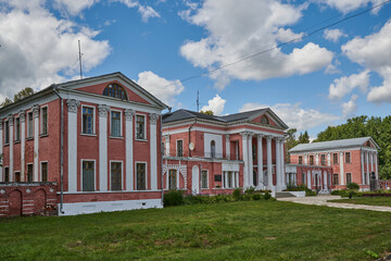 Russia. The town of Yaropolets. The old estate of the Zagryadsky-Goncharovs