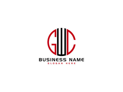 Creative GWC Logo Letter Vector Image Design For Your Business