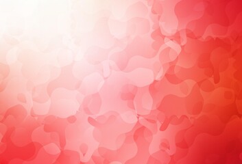 Light Red vector texture with abstract forms.