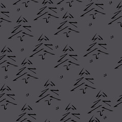 Vector. Christmas seamless patern. Design templates for typographic products. Christmas and New Year background. Minimalistic backgrounds for branding, banner, cover, postcard.