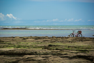 bike on the beach