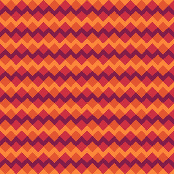 Seamless pattern. Ethnic ornament. Checks, zigzag lines background. Tribal wallpaper. Ethnical image. Geometric motif. Ancient mosaic. Digital paper. Folk design. Textile print. Vector