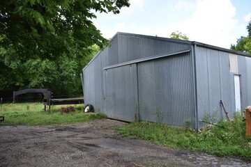 Fototapeta premium Metal Barn