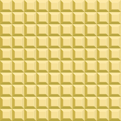 Golden geometric background. Vector illustration. 