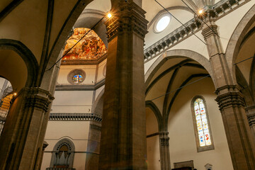 Interior of the Florence Cathedral