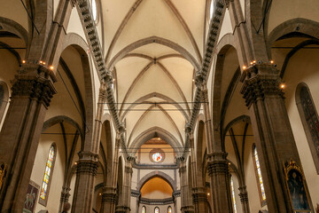 Interior of the Florence Cathedral