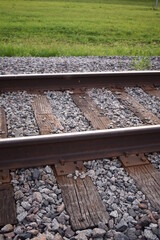 Naklejka premium Train Tracks