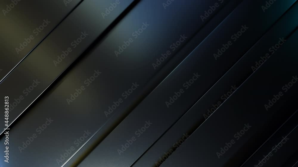 Poster steel 3d render sheet with technological lines. chrome plated gradient surface with simple industria
