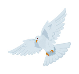 dove flying design