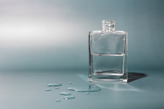 Water in glass bottle