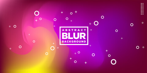 Modern Hologram Blur Colorful Abstract Background Design for web design
