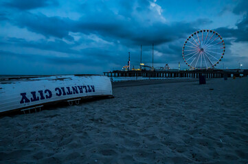 Atlantic City Board Walk View 