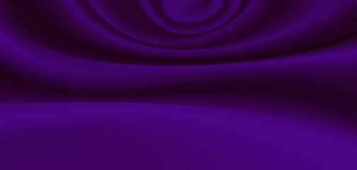 Purple Silk background Design for product advertising for catalog.Purple silk background.Violet fabric background. smooth texture vector.Abstrack magenta silk background.