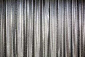 silver curtain
