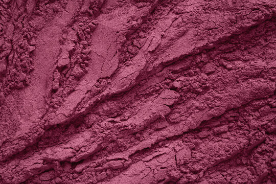 Acai powder texture for food background