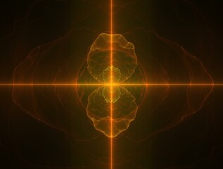 Imaginatory fractal background generated Image
