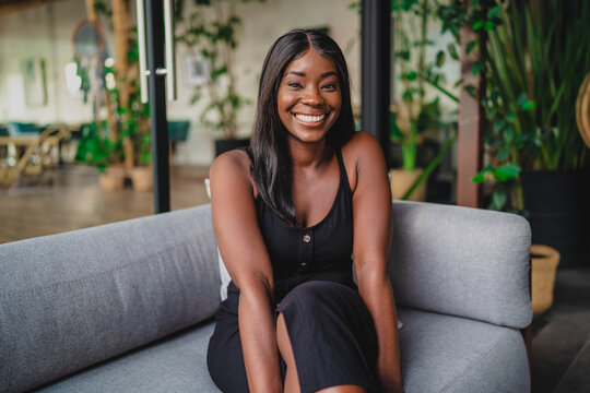 portrait of a beautiful black woman