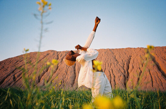 Dancing in nature