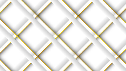 abstract white  gold stripes pattern banner background